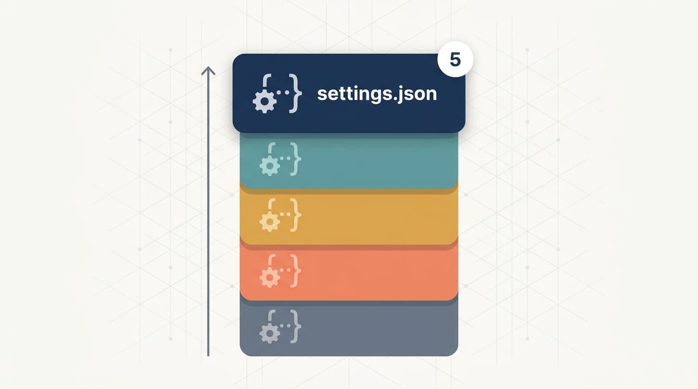 Claude Codeのsettings.json解説|5つの置き場所と優先順位
