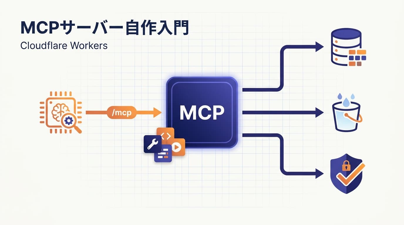 MCPサーバーの自作入門|Cloudflare Workersで作って本番運用するまで
