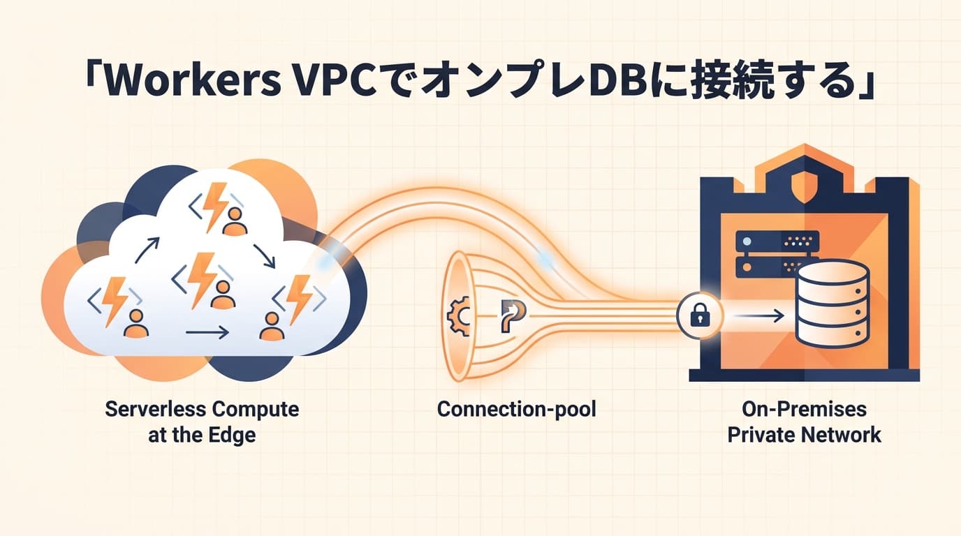 Workers VPCでオンプレDBに接続する|AWSのVPN構成と何が違うか